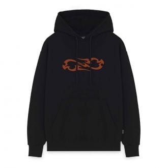 Propaganda 25fwprfe440 Felpa Con Cappuccio Logo Quill Street Style Uomo