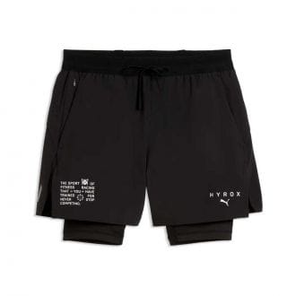 Puma 529236 Short 2-in-1 Hyrox Abbigliamento Training E Palestra Uomo