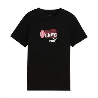 Puma 779316 T-shirt Football Nrgy+ Milan Bambino Squadre Calcio Junior