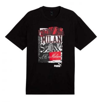 Puma 779333 T-shirt Football Nrgy+ Milan Squadre Calcio Uomo