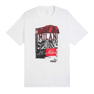 Puma 779333 T-shirt Football Nrgy+ Milan Squadre Calcio Uomo