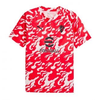 Puma 782388 Maglia Warm Up Milan Squadre Calcio Uomo