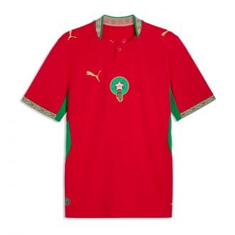 Puma 783317 Prima Maglia Marocco Squadre Calcio Uomo
