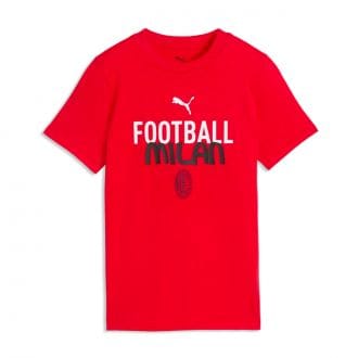 Puma 786722 T-shirt Ftbl Culture Milan Bambino Squadre Calcio Junior