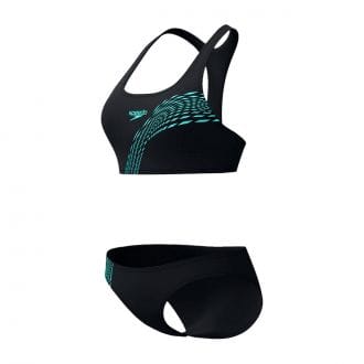 Speedo 8 Costume Due Pezzi Placement Donna Costumi Nuoto E Piscina Donna
