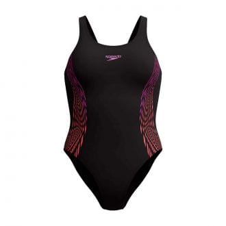 Speedo 8 Costume Intero Print Medalist Costumi Nuoto E Piscina Donna