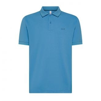 Sun 68 A35110 Polo Con Piping Casual Uomo