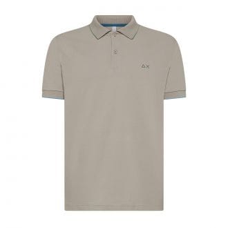 Sun 68 A35110 Polo Con Piping Casual Uomo