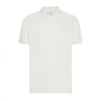 Sun 68 A36103 Polo Cold Dye Con Dettaglio Casual Uomo