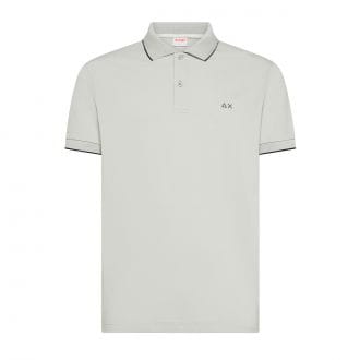 Sun 68 A36111 Polo Con Piping Casual Uomo