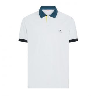 Sun 68 A36116 Polo Tricolor Casual Uomo