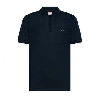 Sun 68 A36130 Polo Jersey Linen Solid 100% Casual Uomo