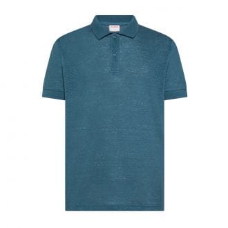 Sun 68 A36130 Polo Jersey Linen Solid 100% Casual Uomo