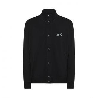 Sun 68 F45106 Felpa Con Bottoni Casual Uomo