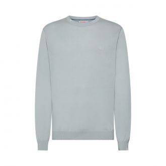 Sun 68 K35101 Maglione Girocollo In Cotone Casual Uomo