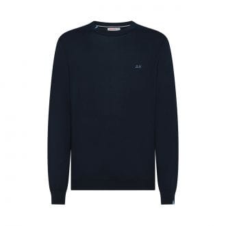 Sun 68 K35101 Maglione Girocollo In Cotone Casual Uomo