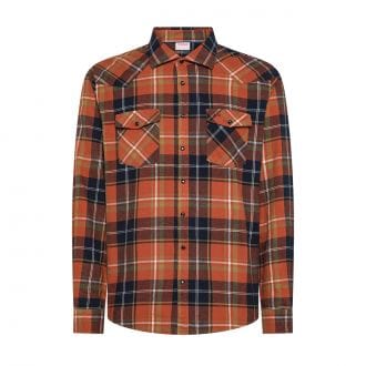 Sun 68 S45109 Camicia Flanellina Di Cotone Casual Uomo