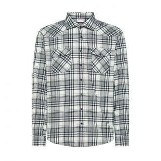 Sun 68 S45109 Camicia Flanellina Di Cotone Casual Uomo