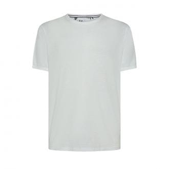 Sun 68 T35118 T-shirt Cotone Fiammato Logo Casual Uomo