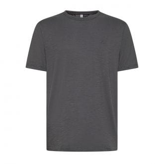 Sun 68 T35118 T-shirt Cotone Fiammato Logo Casual Uomo