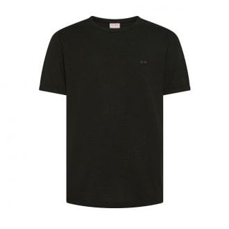 Sun 68 T36115 T Shirt Cotone Fiammato Logo Casual Uomo