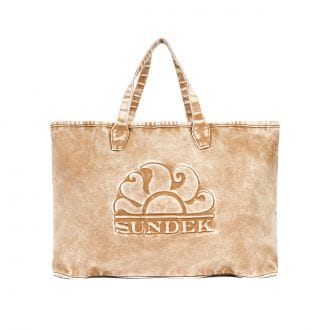 Sundek Aw022abcv400 Borsa Big Logo Tinto Capo Donna Mare Donna