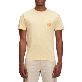 Sundek M028tej7800 T Shirt Logo Shaded Eritage Logo Casual Uomo