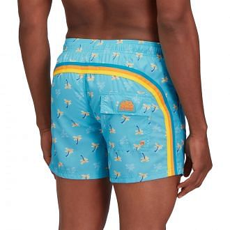 Sundek M504bdrt3w8 Boxer Mare Light 14 Inch Fantasia E Arcobaleno Mare Uomo