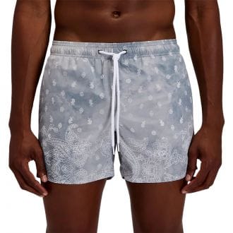 Sundek M633bdrt4nd Boxer Mare Volley Fantasia Pasley  14" Inch Mare Uomo