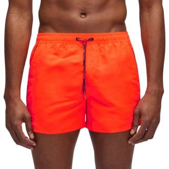 Sundek M700bdta100 Boxer Mare Corto Con Elastico E Piping Mare Uomo