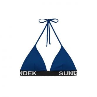 Sundek W102ktl3000 Top Triangolo Logo Aida Donna Mare Donna