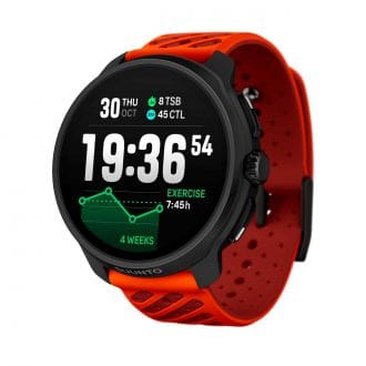 Suunto Ss051241000 Suunto Race 2 Coral Orange Orologi Gps Strumenti Tecnologici Uomo