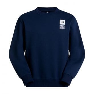 The North Face Nf0a8gat8k2 Felpa Giro U Tnf Cel Rx Street Style Uomo