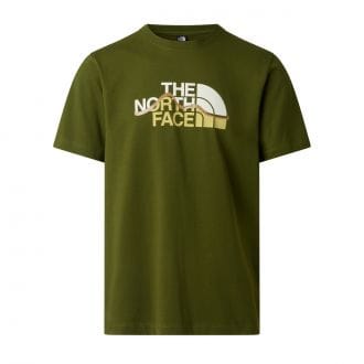 The North Face Nfa8guxbri T-shirt Mountain Line Regular Graphic Abbigliamento Montagna Uomo