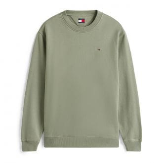 Tommy Jeans Dm0dm20741 Felpa Girocollo Reg Flag 280gr Casual Uomo