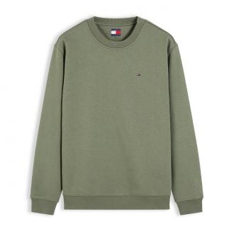 Tommy Jeans Dm0dm20741 Felpa Girocollo Reg Small Flag Ext Casual Uomo
