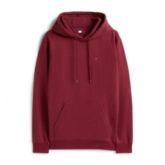 Tommy Jeans Dm0dm20742 Felpa Cappuccio Reg Flag 280gr Casual Uomo