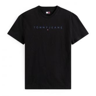 Tommy Jeans Dm0dm20744 T Shirt Chest Reg Linear Ss T Casual Uomo