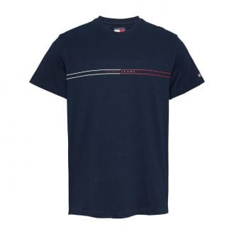 Tommy Jeans Dm0dm20779 T Shirt Slim Entry Graphic Casual Uomo