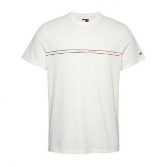 Tommy Jeans Dm0dm20779 T Shirt Slim Entry Graphic Casual Uomo