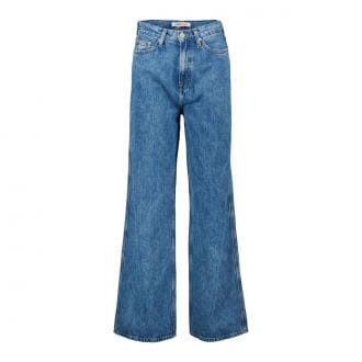 Tommy Jeans Dw0dw16653 Jeans Claire Gamba Larga Donna Casual Donna
