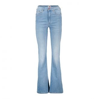 Tommy Jeans Dw0dw17600 Jeans Flare Vita Alta Sylvia Donna Casual Donna