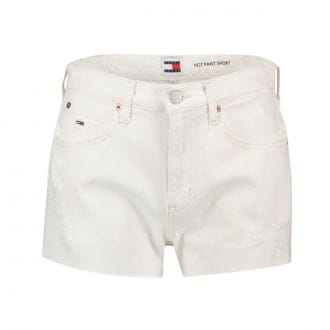 Tommy Jeans Dw0dw17643 Short In Denim Destroy Donna Casual Donna