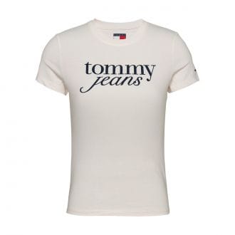 Tommy Jeans Dw0dw19447 T Shirt Essential Logo Donna Casual Donna