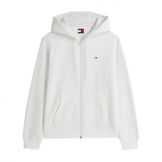Tommy Jeans Dw0dw19729 Felpa Cappuccio Full Zip Reg Donna Casual Donna