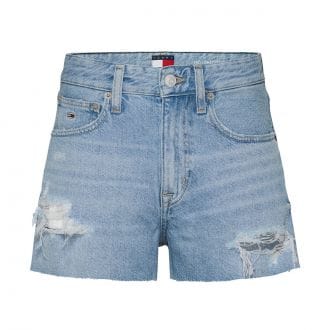 Tommy Jeans Dw0dw20095 Short Hot Pant Strappi  Donna Casual Donna