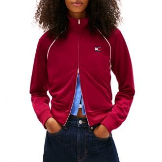 Tommy Jeans Dw0dw21930 Giacca Tuta Badge Track Jkt Donna Casual Donna