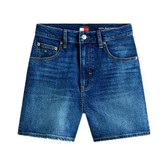Tommy Jeans Dw0dw22688 Short In Denim Mum Donna Casual Donna