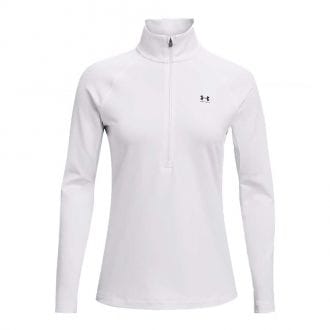 Under Armour 1368699 Maglia Manica Lunga Mezza Zip Authentics Coldgear&reg;donna Abbigliamento Training E Palestra Donna