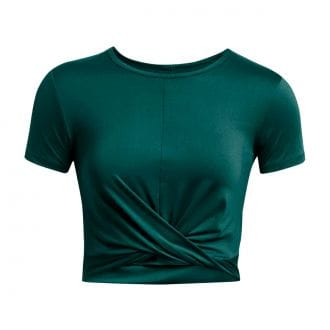Under Armour 1383647 T-shirt Crop Motion Crossover Donna Abbigliamento Training E Palestra Donna